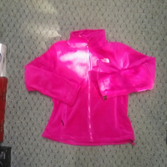 The North Face Fleece Hoodie Jacket Removable Hood - Picture 8 of 8